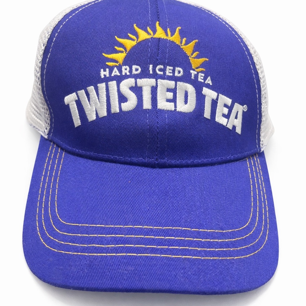 Twisted Blue and White Women's Hat